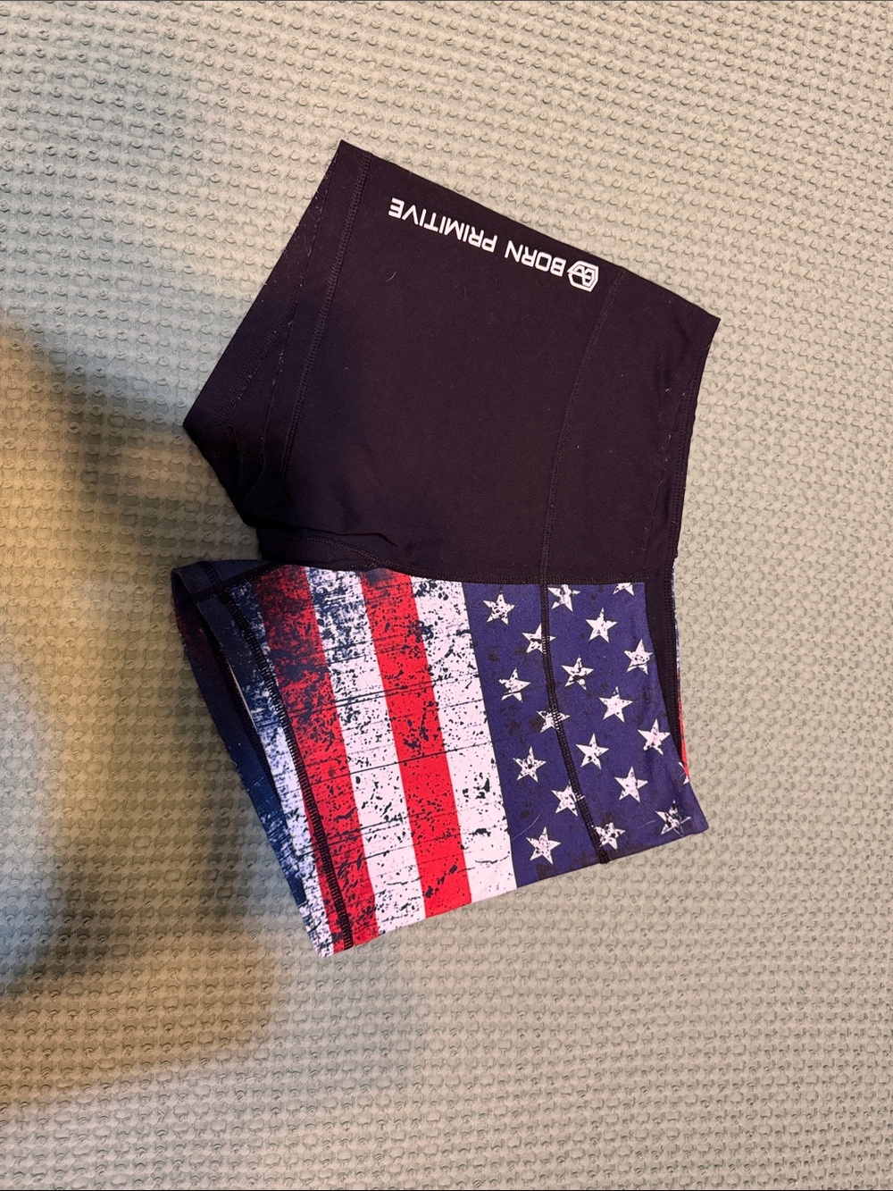 Born Primitive Patriotic Performance Shorts - Navy, Red & White